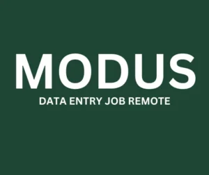 DATA ENTRY JOB